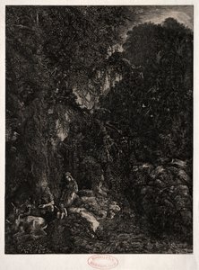 Heilige Familie mit Hirsch, 1871