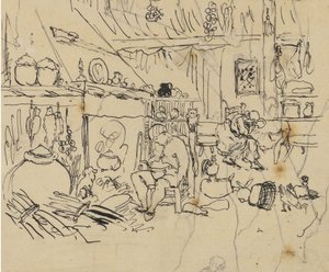 Elend zu Hause von Rodolphe Bresdin