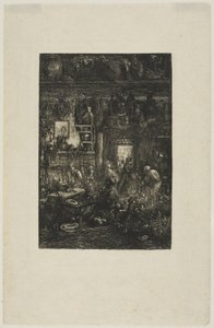 Moldawisches Interieur von Rodolphe Bresdin