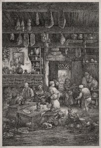 Moldawisches Interieur
