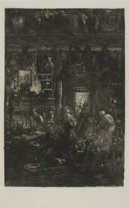 Moldawisches Interieur von Rodolphe Bresdin