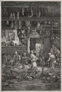 Moldawisches Interieur, 1856