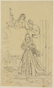Zuflucht im Gebet von Rodolphe Bresdin