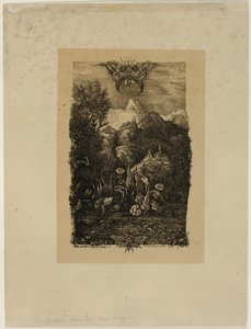 Der Schmetterling und der Teich von Rodolphe Bresdin