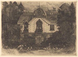 Das Spukhaus von Rodolphe Bresdin
