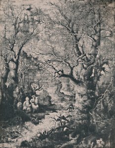 Die Heilige Familie, 1855, 1946 von Rodolphe Bresdin
