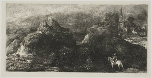Die Rückkehr des Ritters von Rodolphe Bresdin