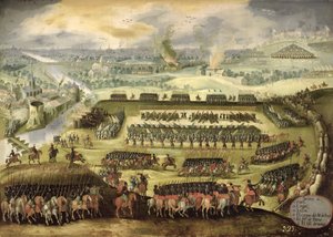 Die Belagerung von Paris (Krieg gegen Frankreich 1556-8)