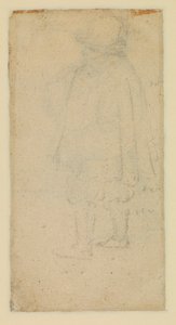 Mann von hinten gesehen (Verso)
