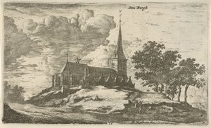 Kirche in Nederhorst den Berg von Roelant Roghman