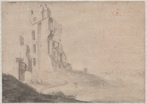 Ruine des Huis Ter Kleef bei Haarlem
