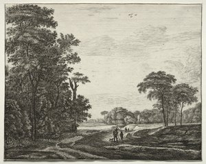 Sechs Ansichten im Wald von Den Haag: Tafel 2