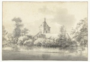 Ansicht von Slot Starrenburg in Overschie