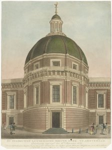 Herbouwde Nieuwe Lutherse kerk te Amsterdam von Roelof van der Meulen