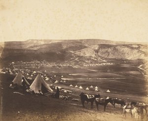 Kavallerielager, Balaklawa von Roger Fenton