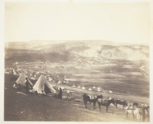 Kavallerielager, Balaklawa von Roger Fenton