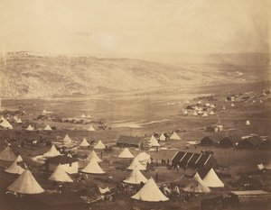 Kavallerielager, Blick Richtung Kadikoi. von Roger Fenton