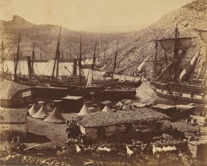 Kosakenbucht, Balaklawa von Roger Fenton