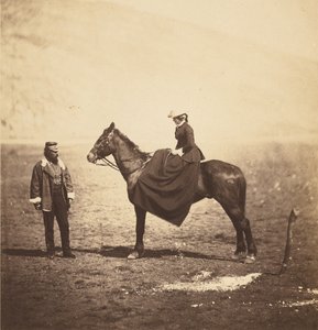 Henry Duberly Esq., Zahlmeister, 8. Husaren & Mrs. Duberly