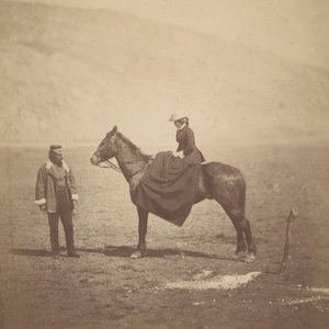 Henry Duberly und Mrs. Duberly von Roger Fenton