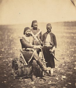 Ismail Pascha und Begleiter