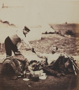 Lieutenant-Colonel Edmund Hallewell, 28. (Das Nord-Gloucestershire) Regiment zu Fuß, aus einem Album von 52 Fotografien im Zusammenhang mit dem Krimkrieg