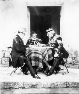 Lord Raglan, Omar Pascha und General Pelissier, Krim von Roger Fenton
