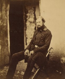 Oberstleutnant Prinz Edward von Sachsen-Weimar von Roger Fenton