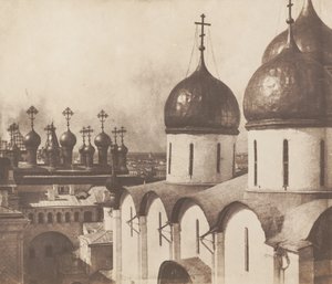 Moskau, Kuppeln der Kirchen im Kreml