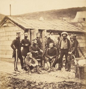 Offiziere der 4. Leichten Dragoner von Roger Fenton