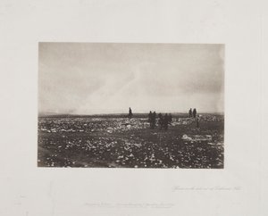 Offiziere auf der Ausschau am Cathcarts Hill, 1855 von Roger Fenton