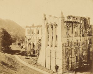 Rievaulx Abbey von Roger Fenton