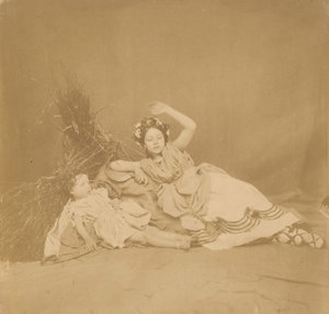 Königliche Kinder im Tableau der Jahreszeiten von Roger Fenton