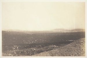 Sebastopol, von der Mörserbatterie von Roger Fenton