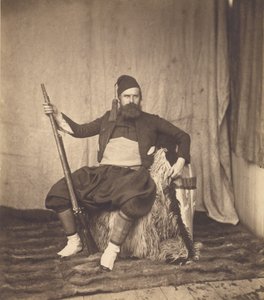 Selbstporträt in Zouave-Uniform von Roger Fenton