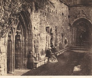 Die Kreuzgänge, Tintern Abbey von Roger Fenton