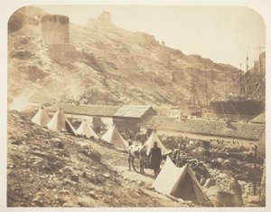 Die genuesische Burg, Balaklawa von Roger Fenton