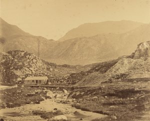 [Ansicht der Berge am Fuße des Lake Ogwen]