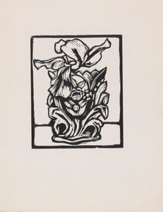 Iris und Vase von Roger Fry