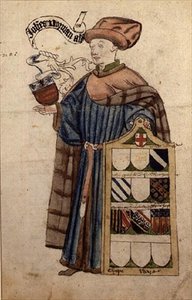 John Norman in den Roben des Stadtältesten, ca. 1450