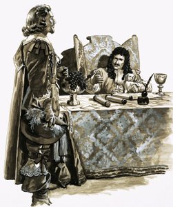 Auf der Suche nach vergrabenem Schatz: William Phips erhält eine königliche Kommission von Charles II.