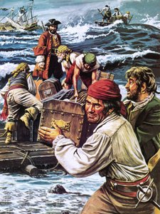 Wo versteckte William Dampier sein Gold?