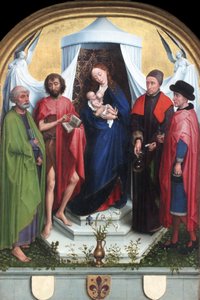 Madonna mit den Heiligen Petrus, Johannes dem Täufer, den Heiligen Kosmas und Damian