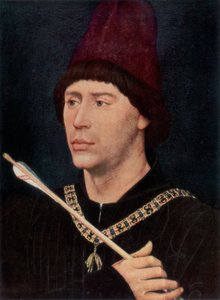Porträt von Antoine, Bastard von Burgund, um 1456, 1927 von Rogier van der Weyden