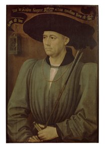 Porträt eines Turnierrichters von Rogier van der Weyden