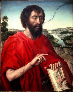 Johannes der Täufer (Detail) von Rogier van der Weyden