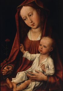 Die Jungfrau mit der Nelke von Rogier van der Weyden