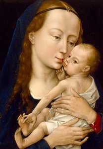 Jungfrau und Kind, nach 1454 von Rogier van der Weyden