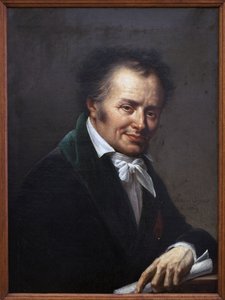 Porträt von Dominique Vivant Denon (1747-1825). Gemälde von Roland Lefevre (1755-1830), Öl auf Leinwand