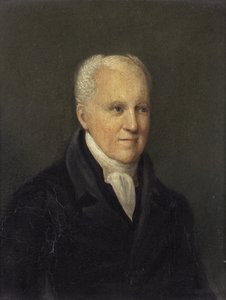 Pfarrer George Crabbe, zwischen 1827-28 von Rolinda Sharples